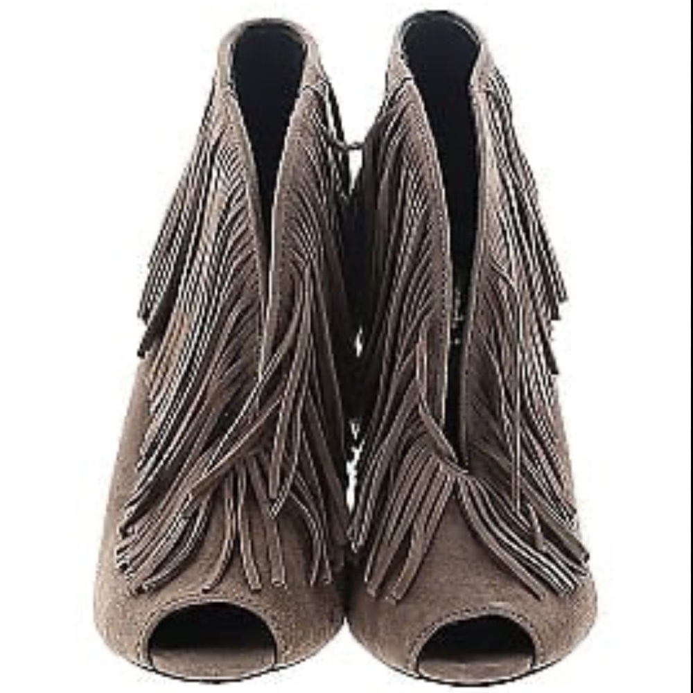 Nwot, Vince Camuto Open Toed, Fringed High Heels.… - image 1